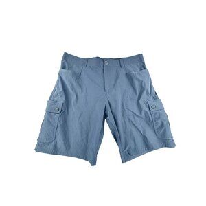 Orvis Voyager Cargo Shorts Mens Size 38 Navy Blue